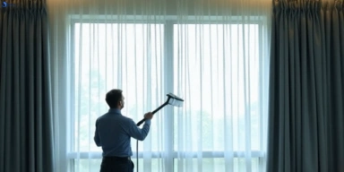 Commercial drapes cleaning service griffin hotels offices
